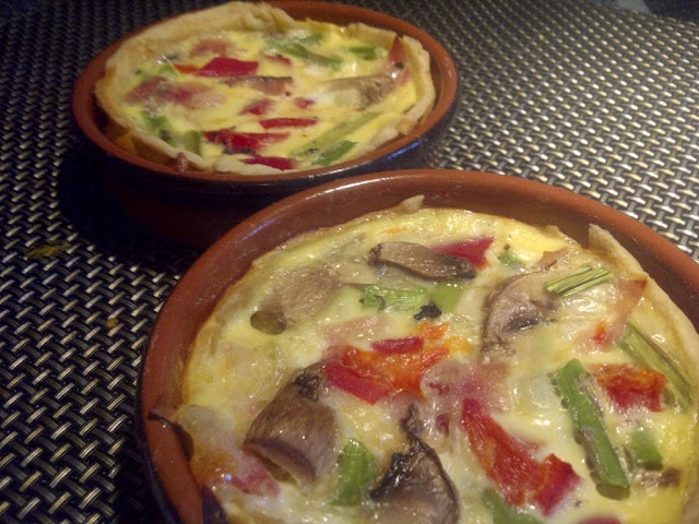 Quiche pour les lunchs - Cinq Fourchettes