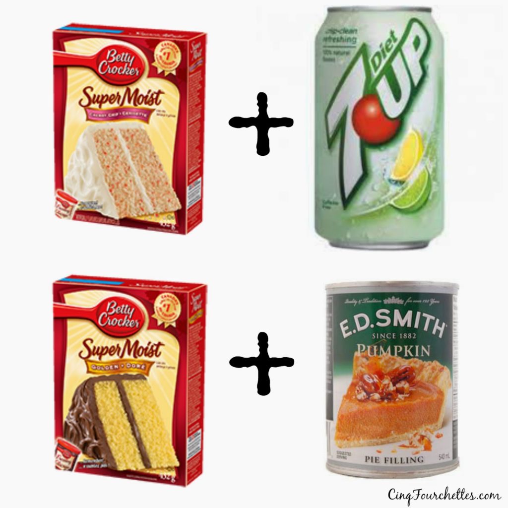 Gâteaux deux ingrédients
