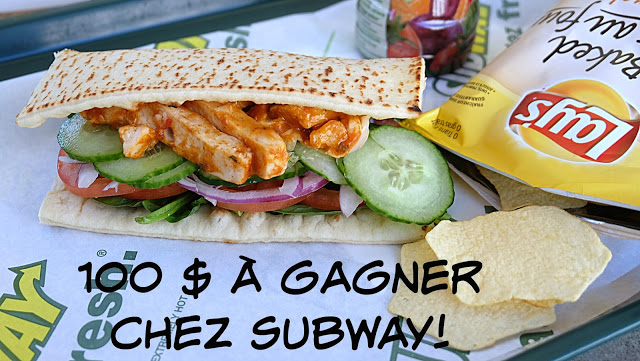 Subway au poulet au beurre