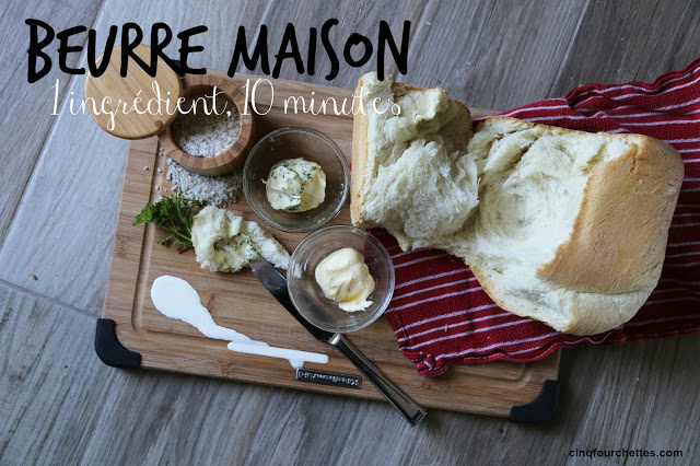 Recette de Beurre maison