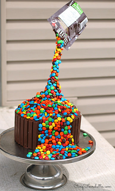 Gravity cake Cinq Fourchettes
