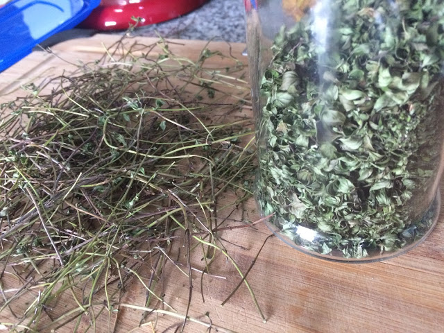 Faire sécher les fines herbes Cinq Fourchettes