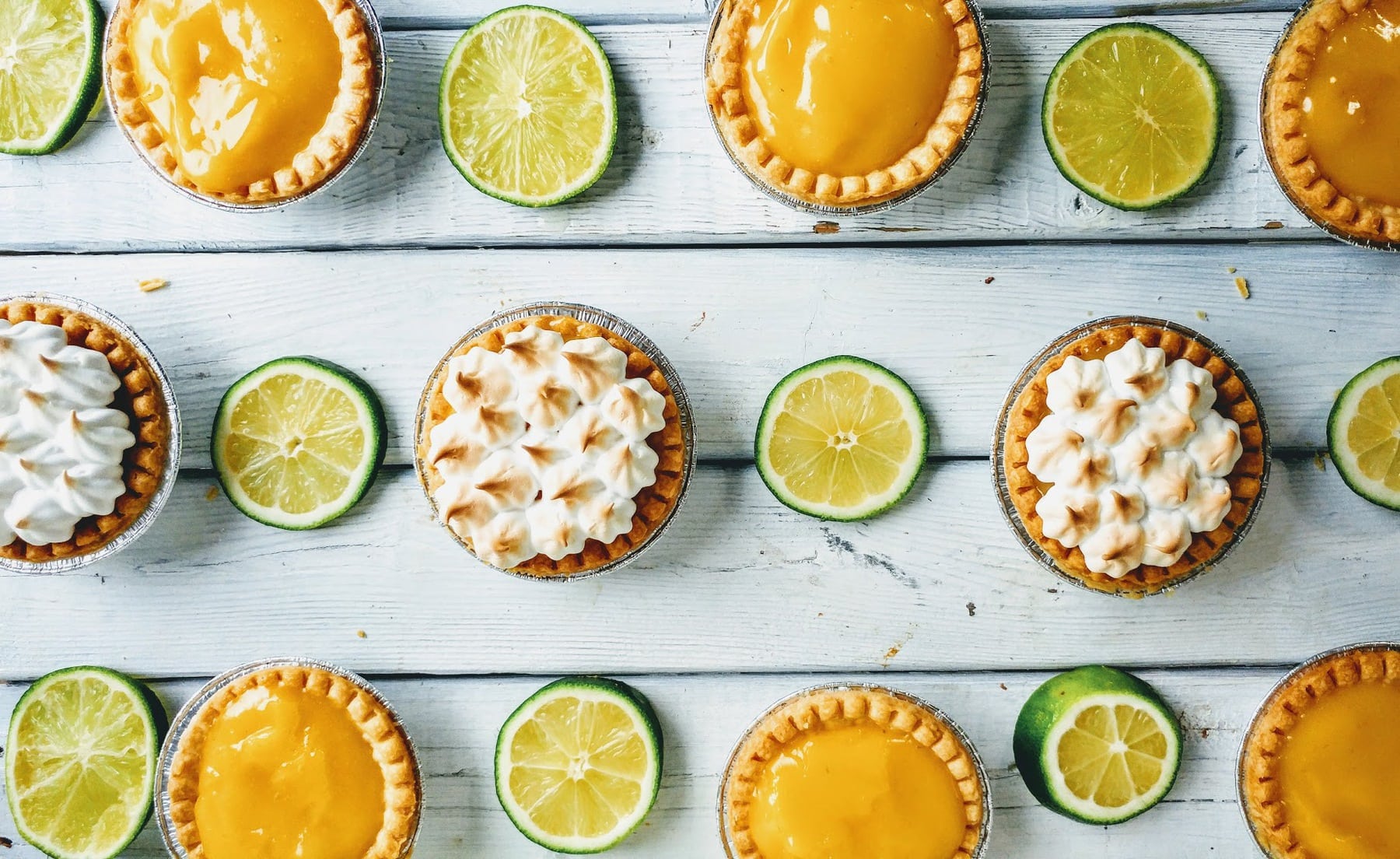 Tartellettes Rhubarbe Lime / Cinq Fourchettes