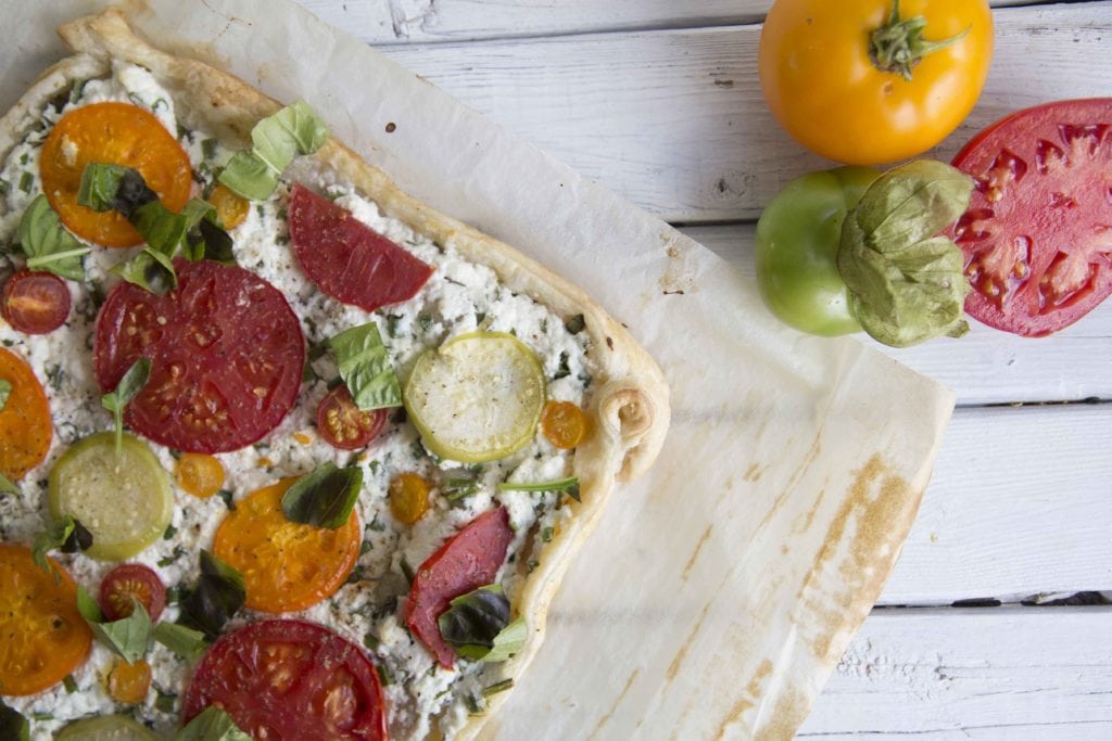 5 Ingrédients : Feuilleté aux tomates / Cinq Fourchettes