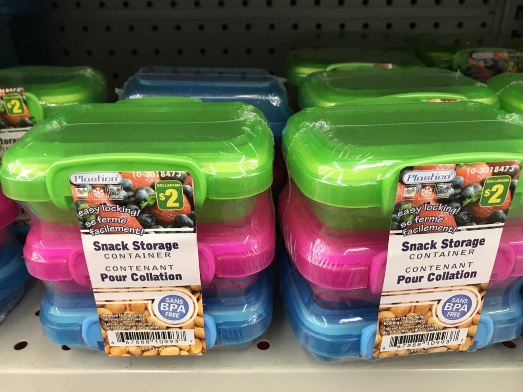 Mes 6 trouvailles Dollarama pour les lunchs ! / Cinq Fourchettes