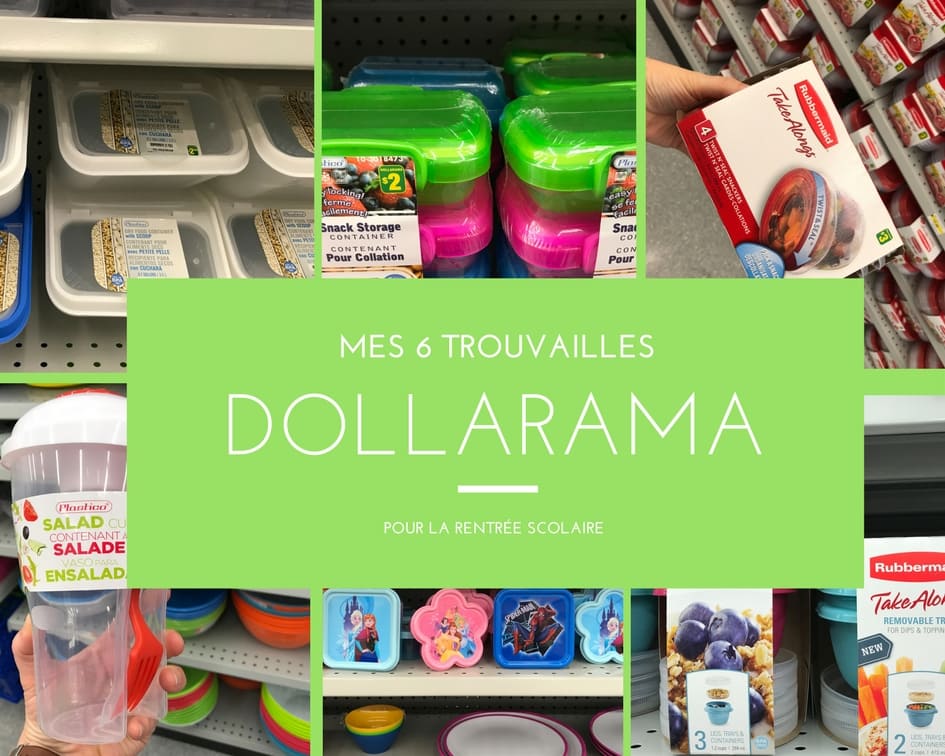 Mes 6 trouvailles du Dollarama pour la rentrée scolaire / Cinq Fourchettes