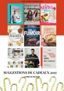 9 suggestions de livres de recettes pour Noël/ Cinq Fourchettes