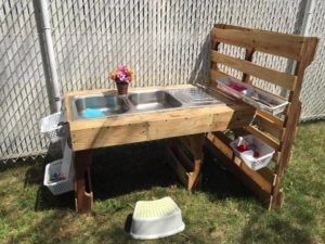 Cuisinette extérieure DIY complètement ADORABLE ! Cinq Fourchettes