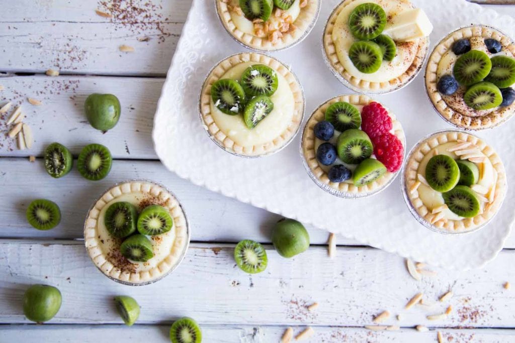 Les meilleures tartelettes à la crème anglaise et au Nergi Cinq Fourchettes