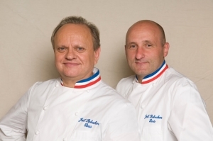 Joël Robuchon et Éric Bouchenoire