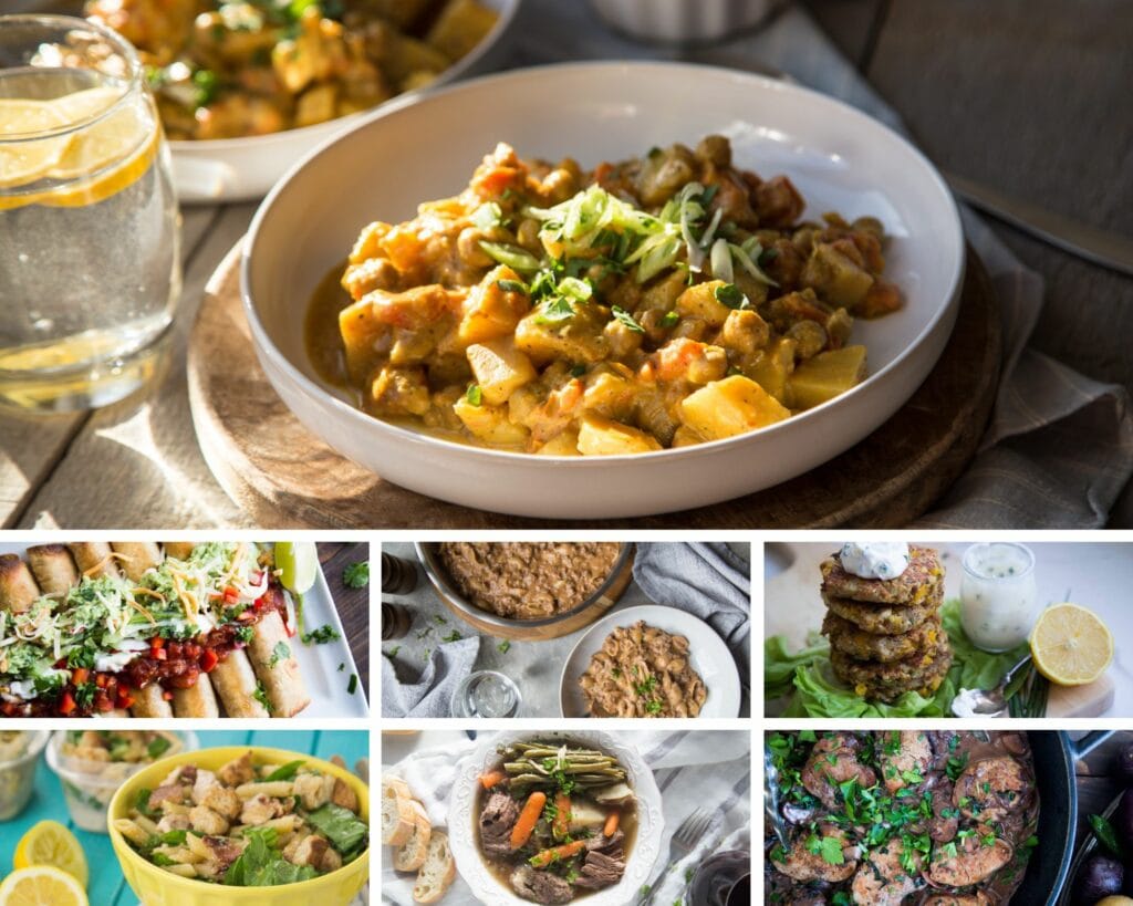 menu de la semaine Cinq Fourchettes rabais circulaire