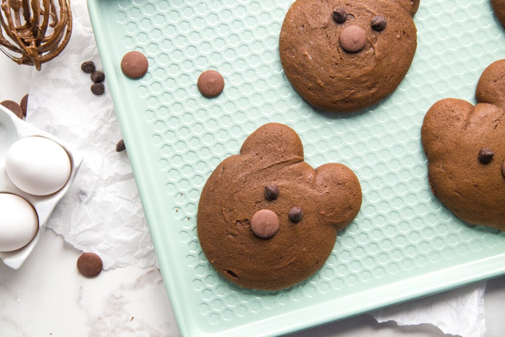 pattes d'ours face ours galette mélasse recette Cinq Fourchettes