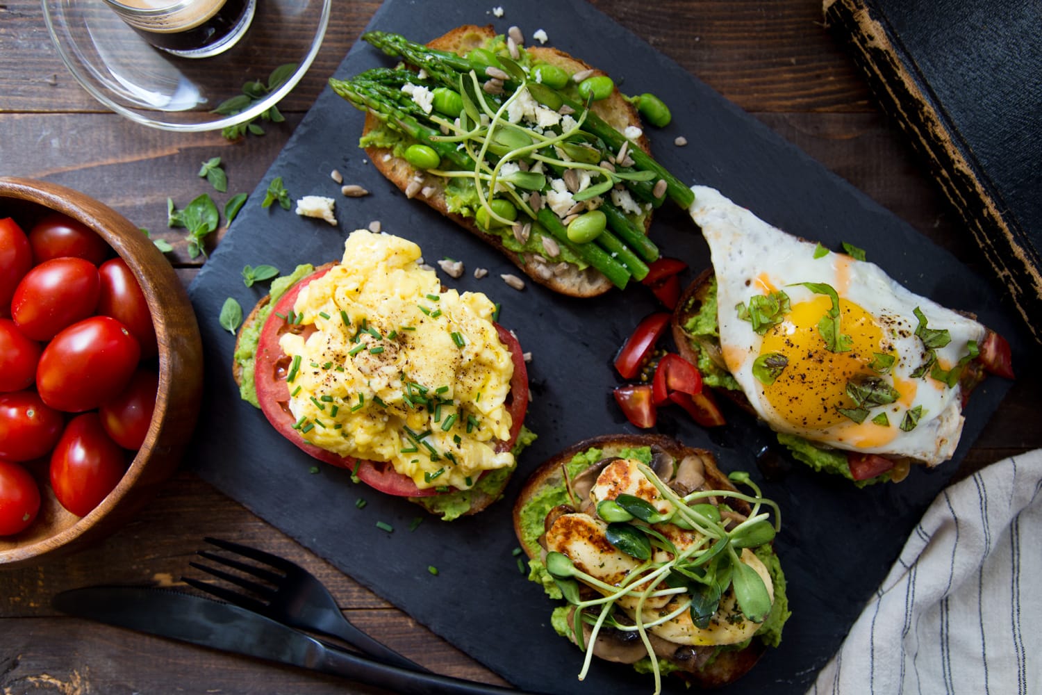 avocat avocado toast Cinq Fourchettes recette recipe