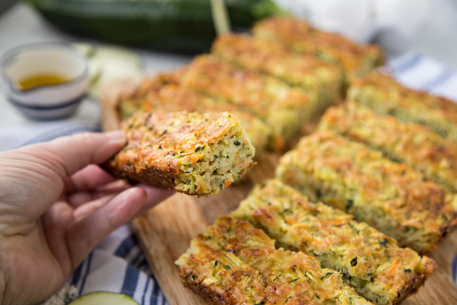 barres de courgettes recette recipe zucchinis Cinq Fourchettes