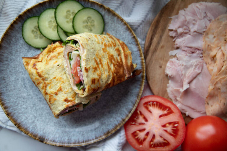 sandwich pain au fromage cottage oeufs recettes cinq fourchettes