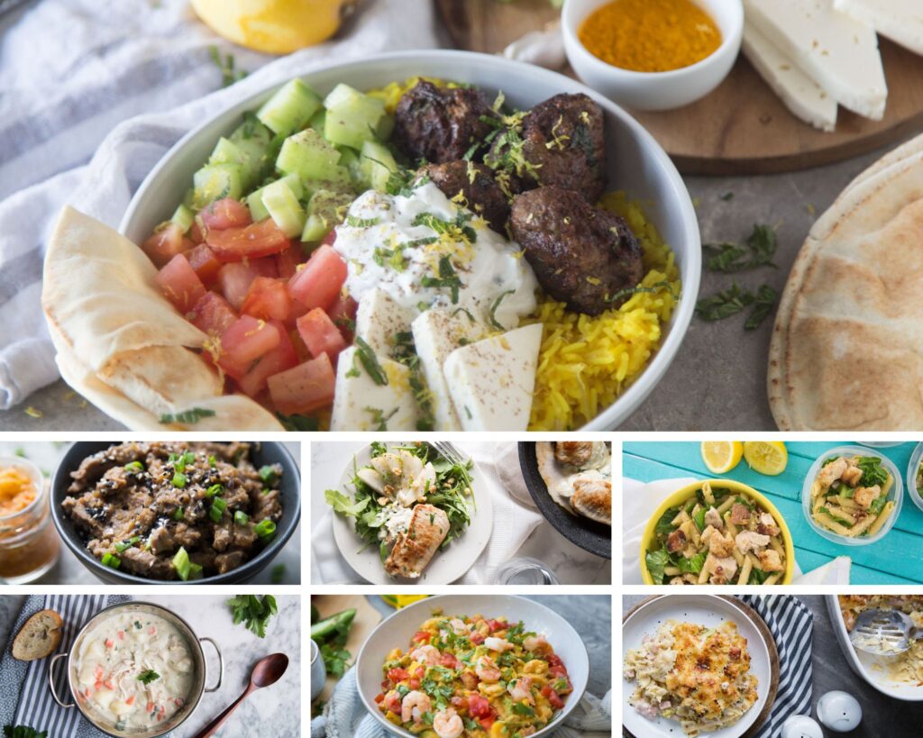 menu de la semaine rabais circulaire économie cinq fourchettes idées recette recipe