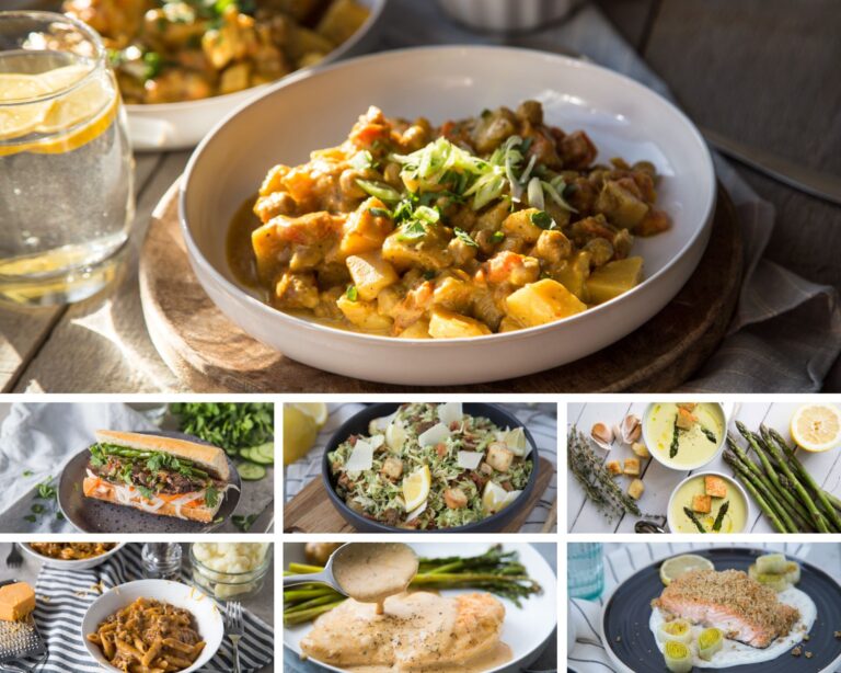 menu de la semaine recettes rabais Cinq Fourchettes