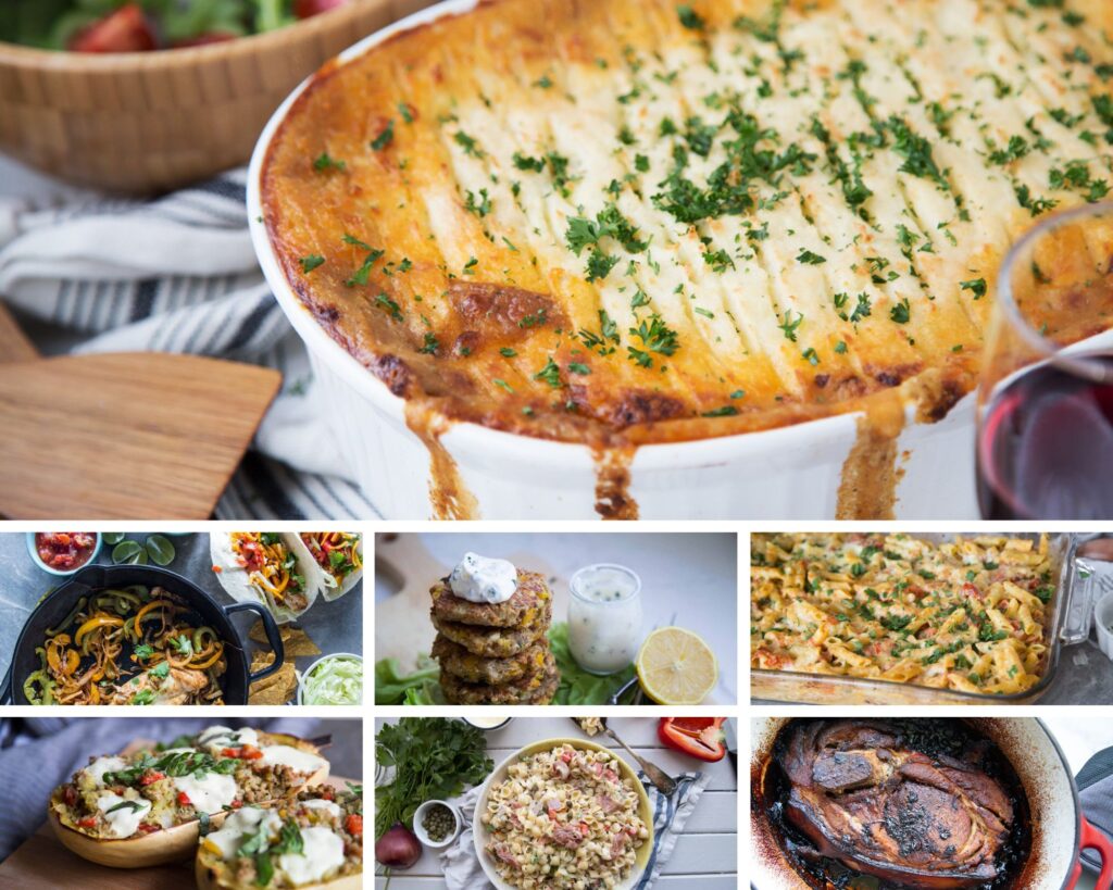 menu de la semaine recettes rabais Cinq Fourchettes