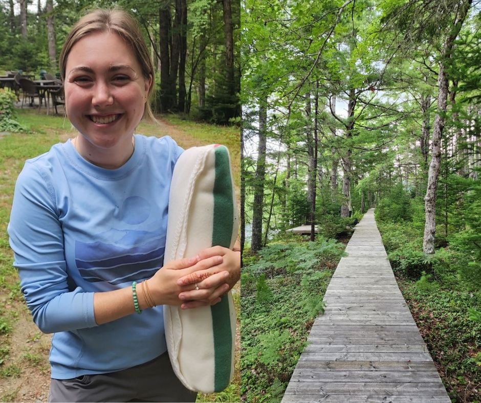 une cocotte dans les bois récit personnel Trout Point Lodge Nova Scotia Nouvelle Écosse Forest Bathing Cinq Fourchettes