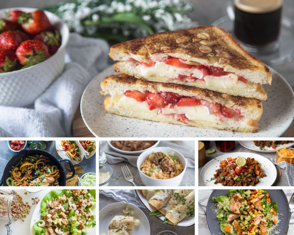 menu de la semaine avec les rabais en circulaire cinq fourchettes