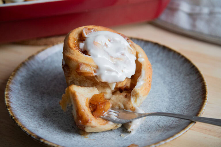 brioches pommes recette gourmande cinq fourchettes buns apple recipe