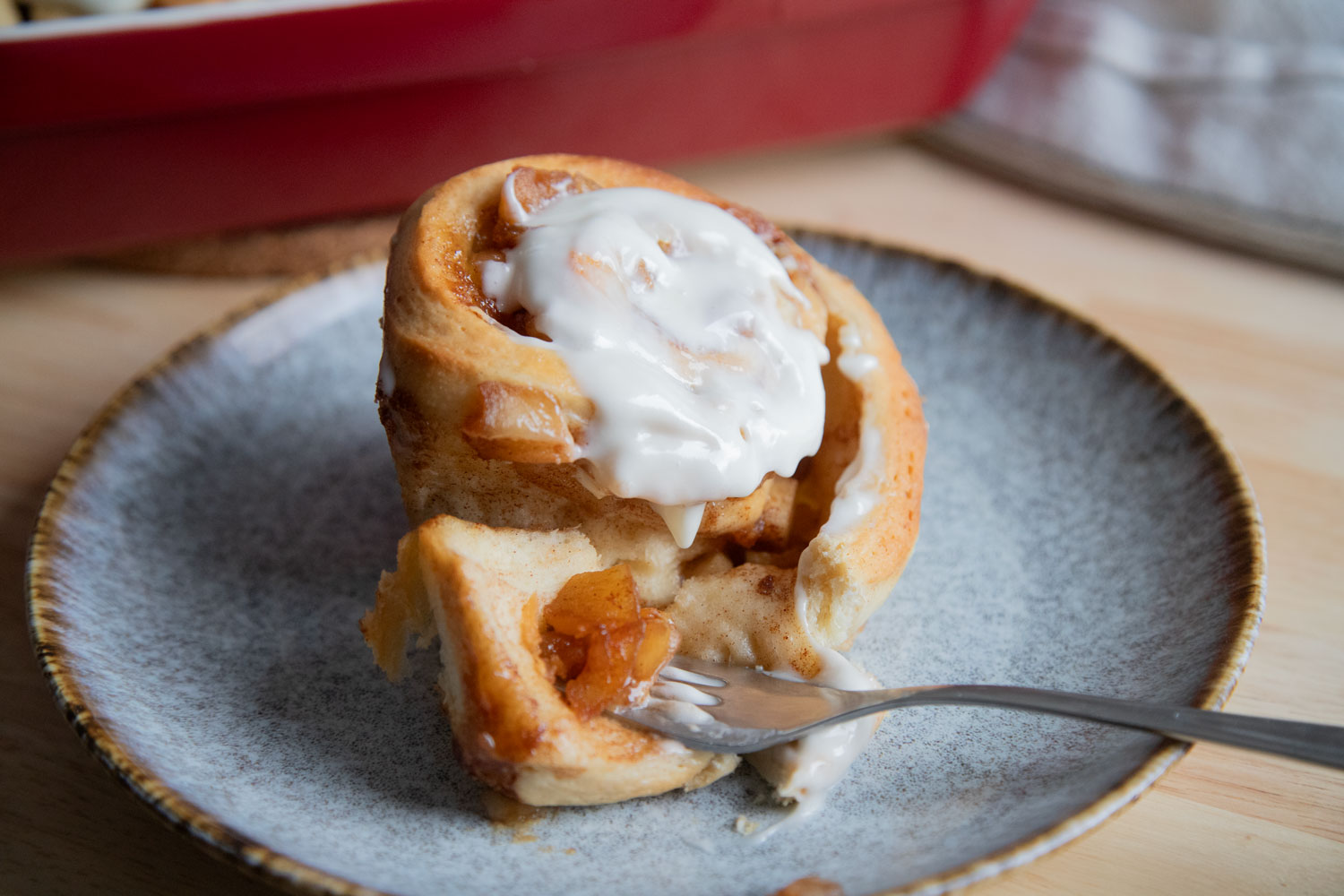 brioches pommes recette gourmande cinq fourchettes buns apple recipe